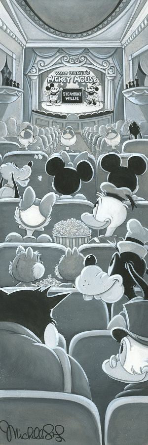 Michelle St. Laurent Disney "A Night at the Theater" Limited Edition Canvas Giclee