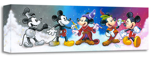 Tim Rogerson Disney "Mickey's Creative Journey" Limited Edition Canvas Giclee