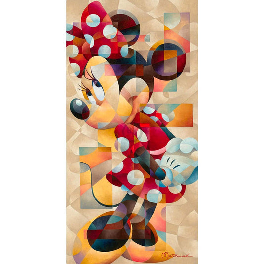 Tom Matousek Disney "Minnie's Famous Pose" Limited Edition Canvas Giclee