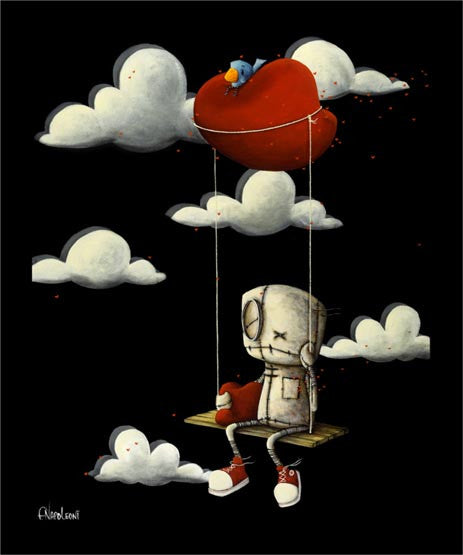 Fabio Napoleoni "I am on My Way" Limited Edition Canvas Giclee