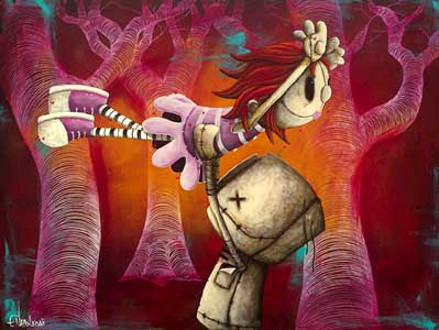 Fabio Napoleoni "The Way I Feel When I'm With You" Limited Edition Canvas Giclee