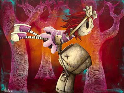 Fabio Napoleoni The Way I Feel When I'm With You Limited Edition Canvas Giclee