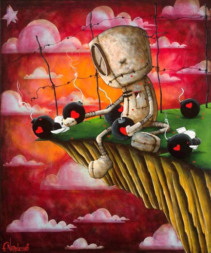 Fabio Napoleoni Just a Little Dose of Compassion Limited Edition Paper Giclee