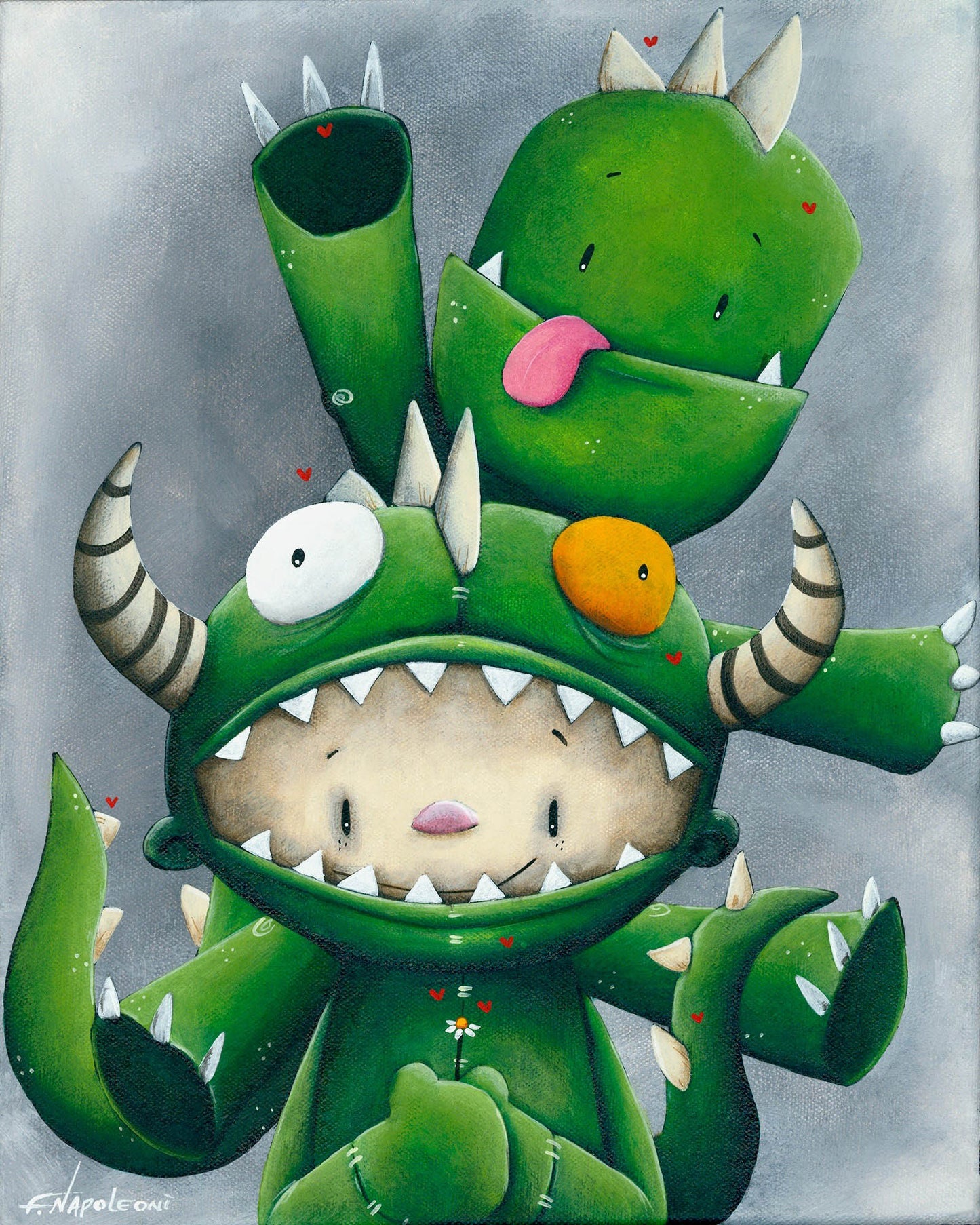 Fabio Napoleoni "Never a Dull Moment" Limited Edition Canvas Giclee