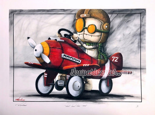 Fabio Napoleoni "Next Level Here I Come" Limited Edition Paper Giclee