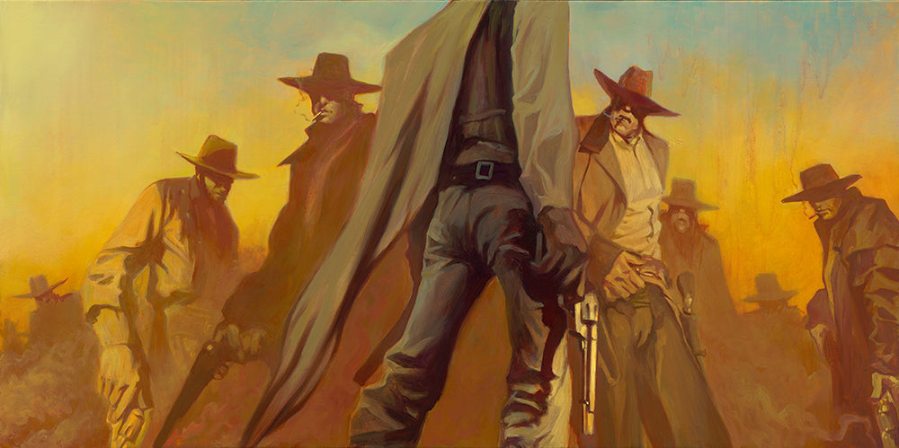 Gabe Leonard "No More Bullshit" Limited Edition Canvas Giclee