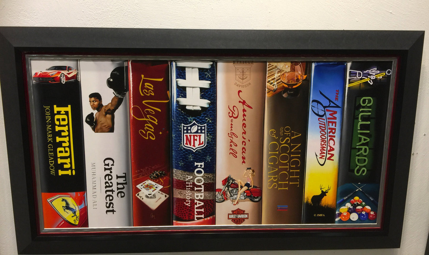 John-Mark Gleadow "The Ultimate Man Cave" Original on Canvas