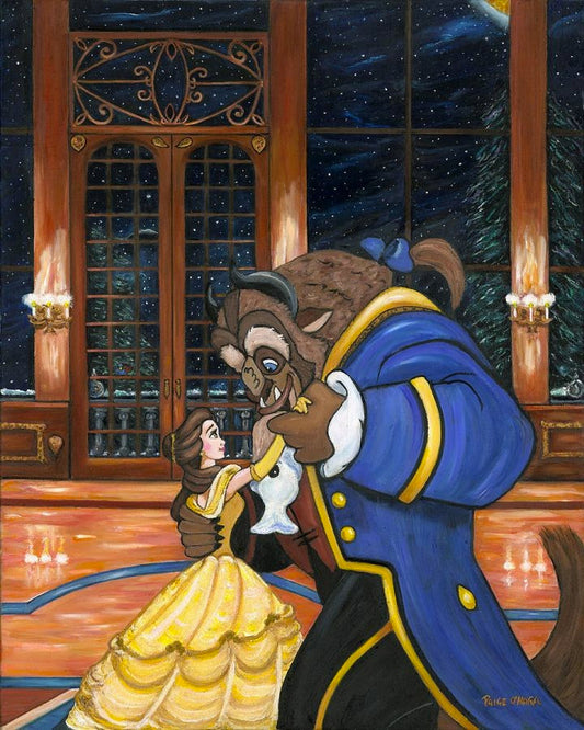 Paige O'Hara Disney "First Dance" Limited Edition Canvas Giclee