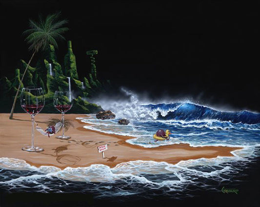 Michael Godard "Paradise" Limited Edition Canvas Giclee
