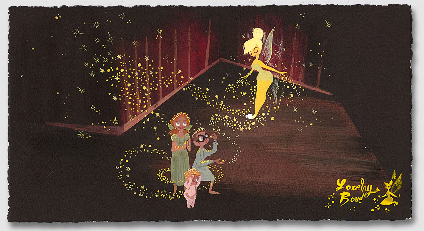 Lorelay Bové Disney "Pixie Dust" Limited Edition Paper Giclee