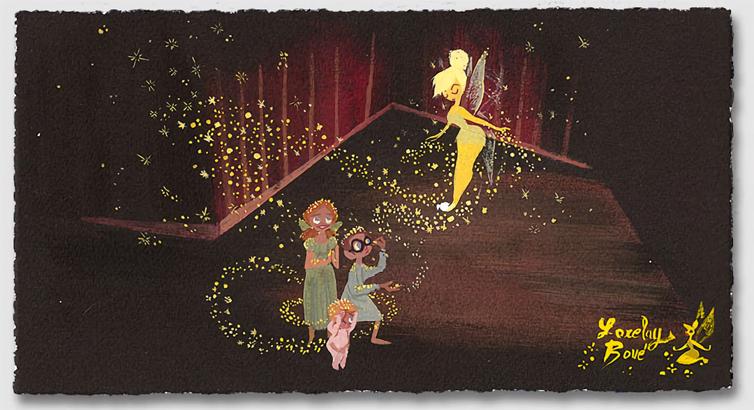 Lorelay Bové Disney Pixie Dust Limited Edition Paper Giclee