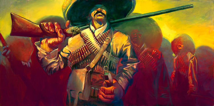 Gabe Leonard "Pancho Villa" Limited Edition Canvas Giclee