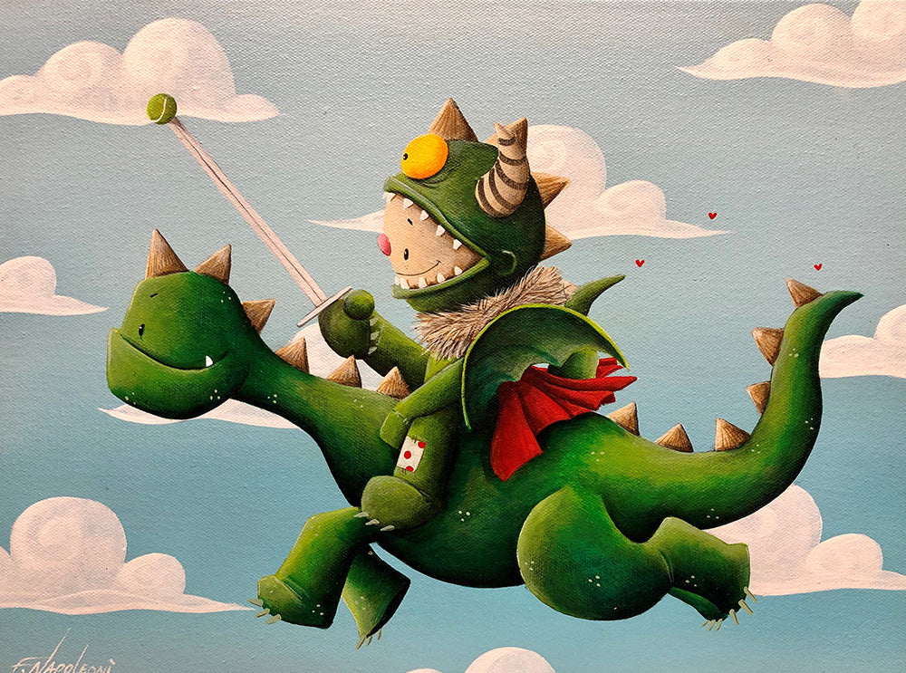 Fabio Napoleoni "Protector of the Realm" Limited Edition Canvas Giclee