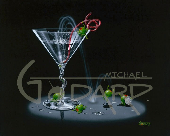 Michael Godard Quarters Limited Edition Canvas Giclee