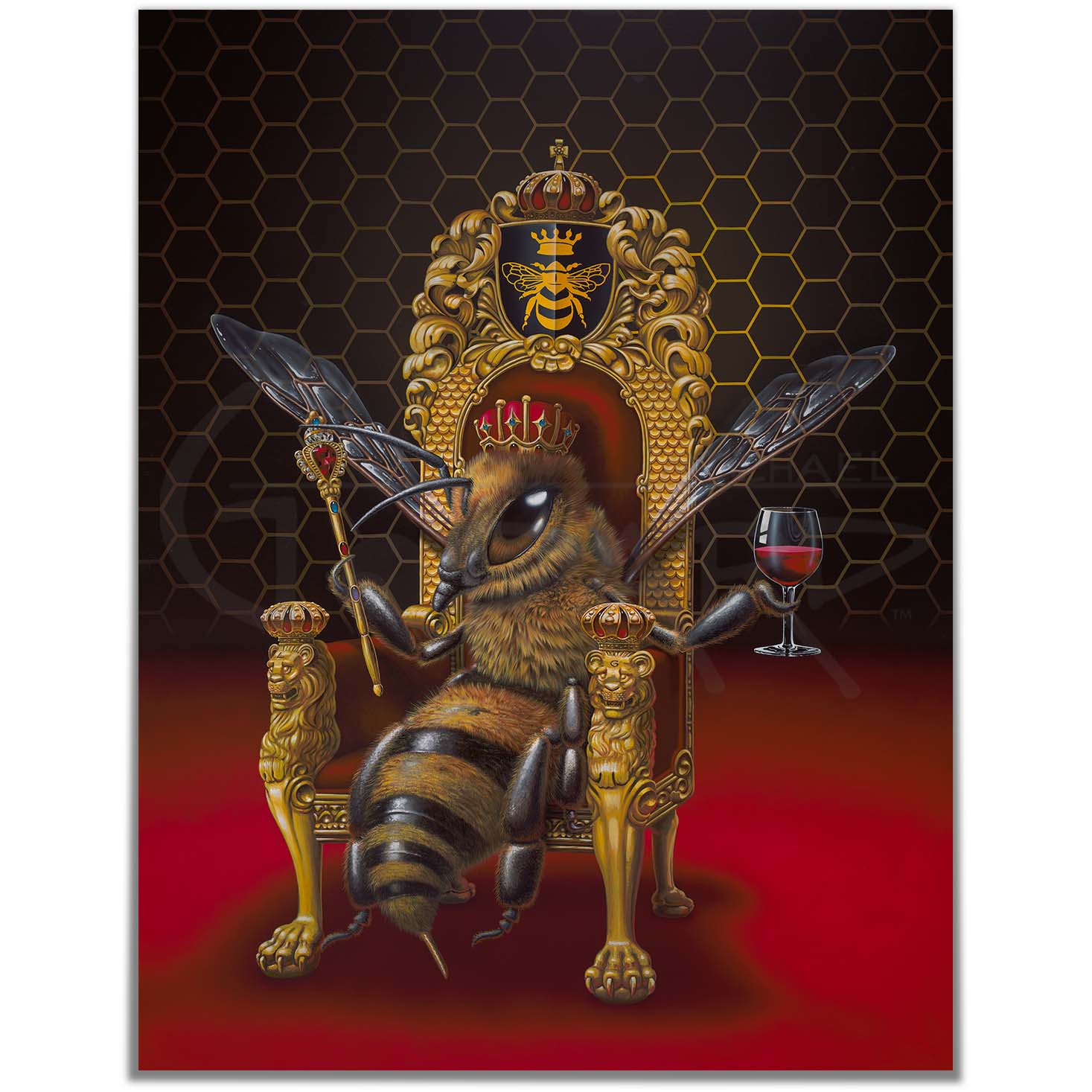 Michael Godard Queen Bee Limited Edition Canvas Giclee