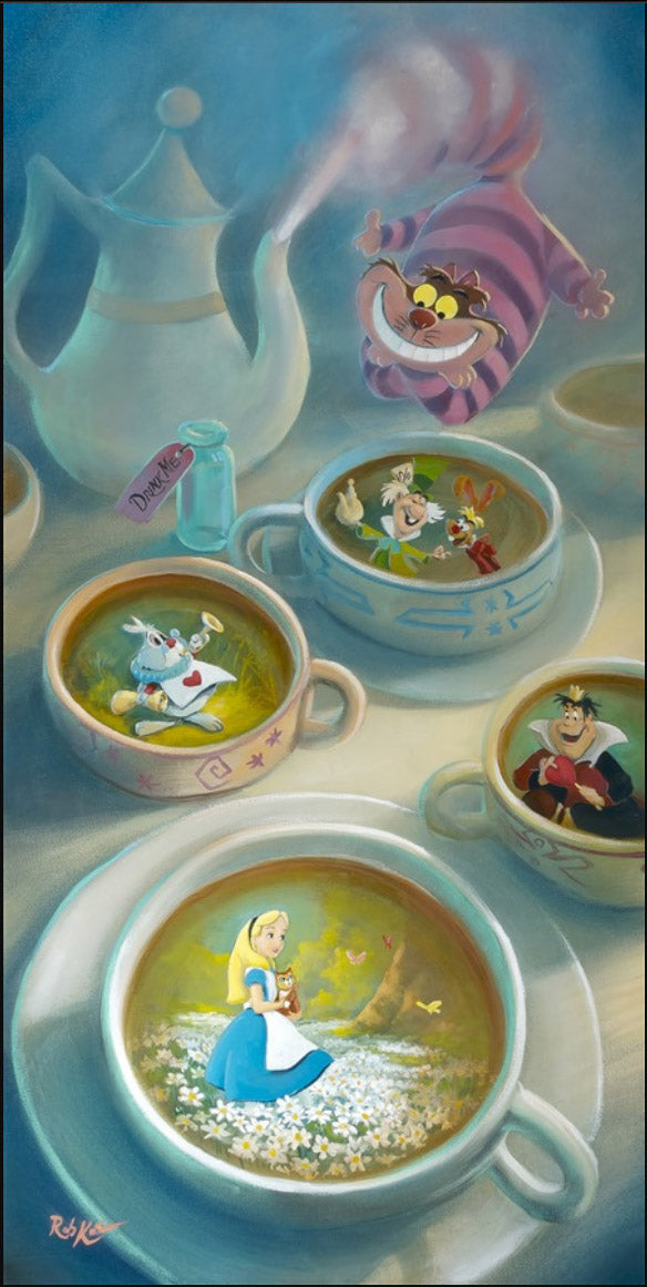 Rob Kaz Disney "Imagination is Brewing" Limited Edition Canvas Giclee