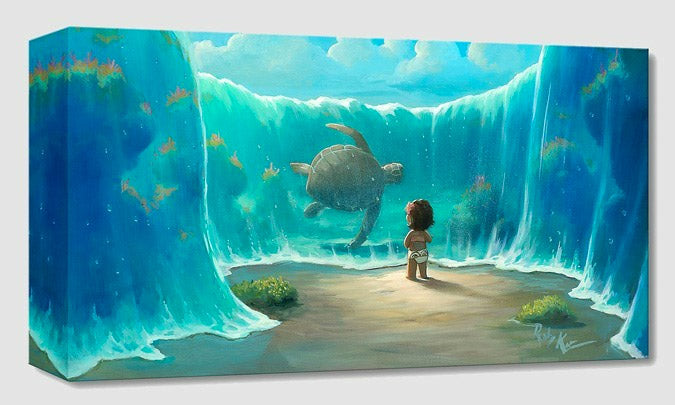 Rob Kaz Disney "Moana's New Friend" Limited Edition Canvas Giclee