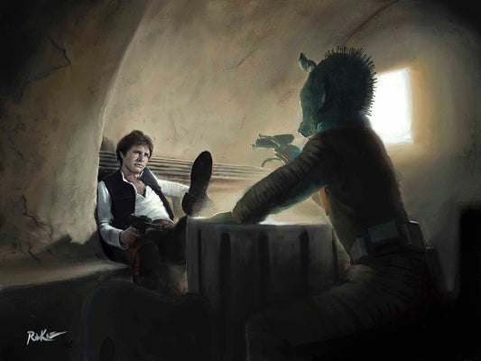 Rob Kaz Star Wars "A Long Time Waiting" Limited Edition Canvas Giclee