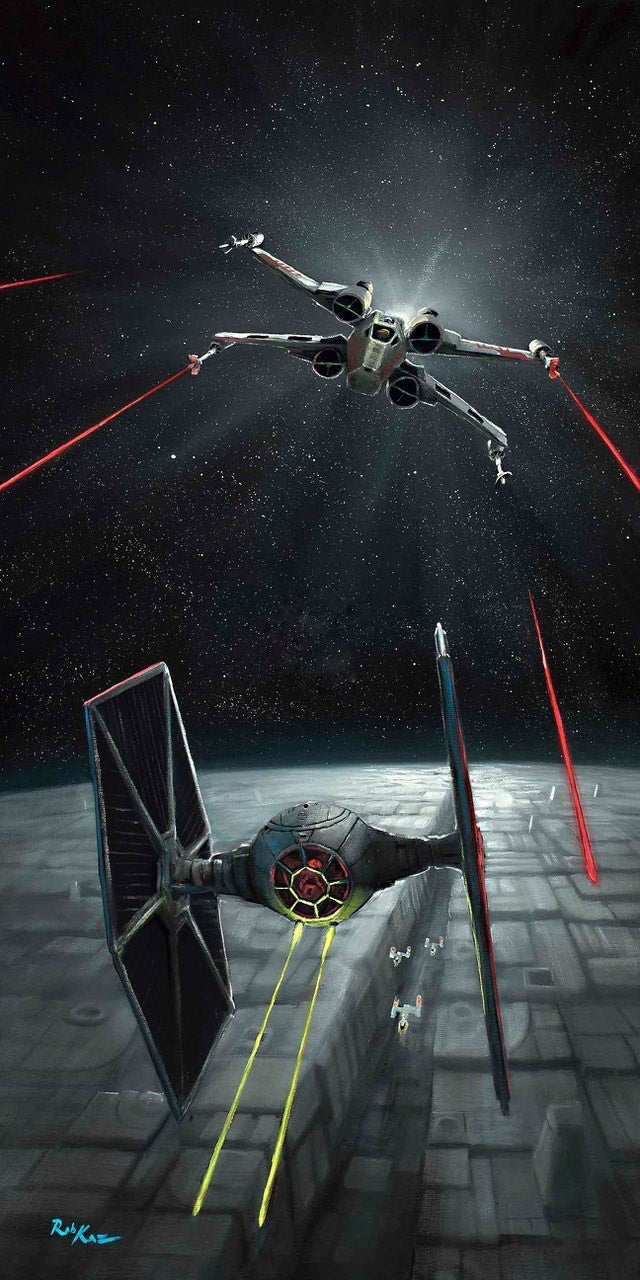 Rob Kaz Star Wars "Defending the Y-Wing" Limited Edition Canvas Giclee