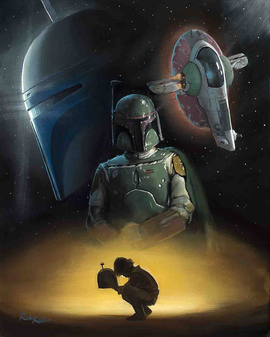 Rob Kaz Star Wars "The Clone of Fett" Limited Edition Canvas Giclee
