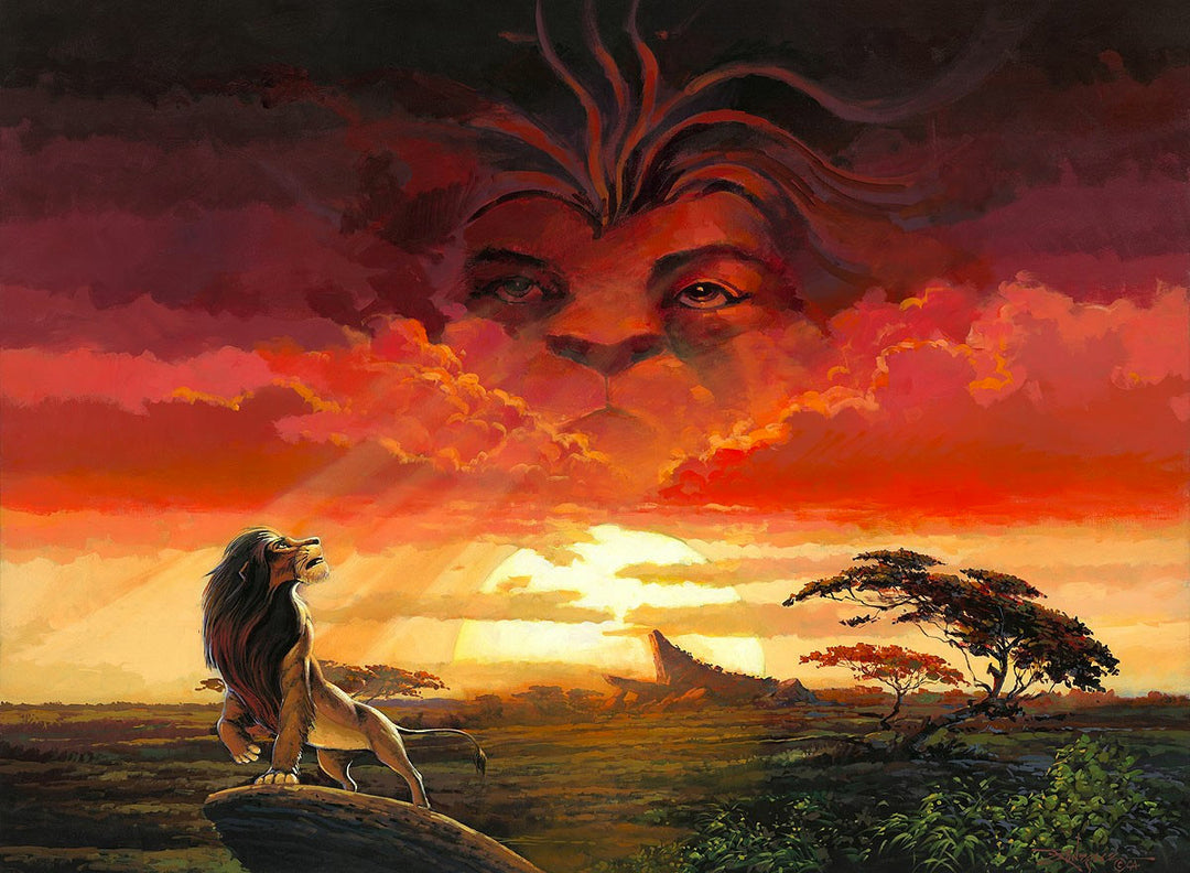 Rodel Gonzalez Disney Remember Who You Are Limited Edition Canvas Giclee