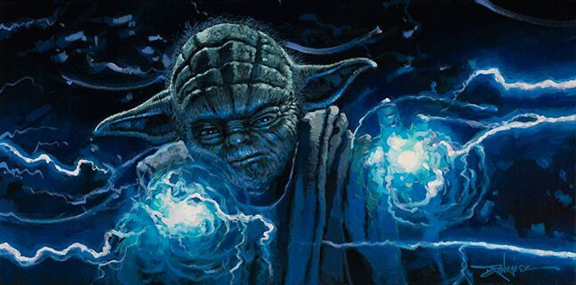 Rodel Gonzalez Star Wars At An End Your Rule Is Limited Edition Canvas Giclee