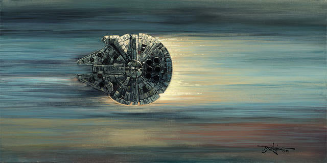 Rodel Gonzalez Star Wars "Lightspeed" Limited Edition Canvas Giclee