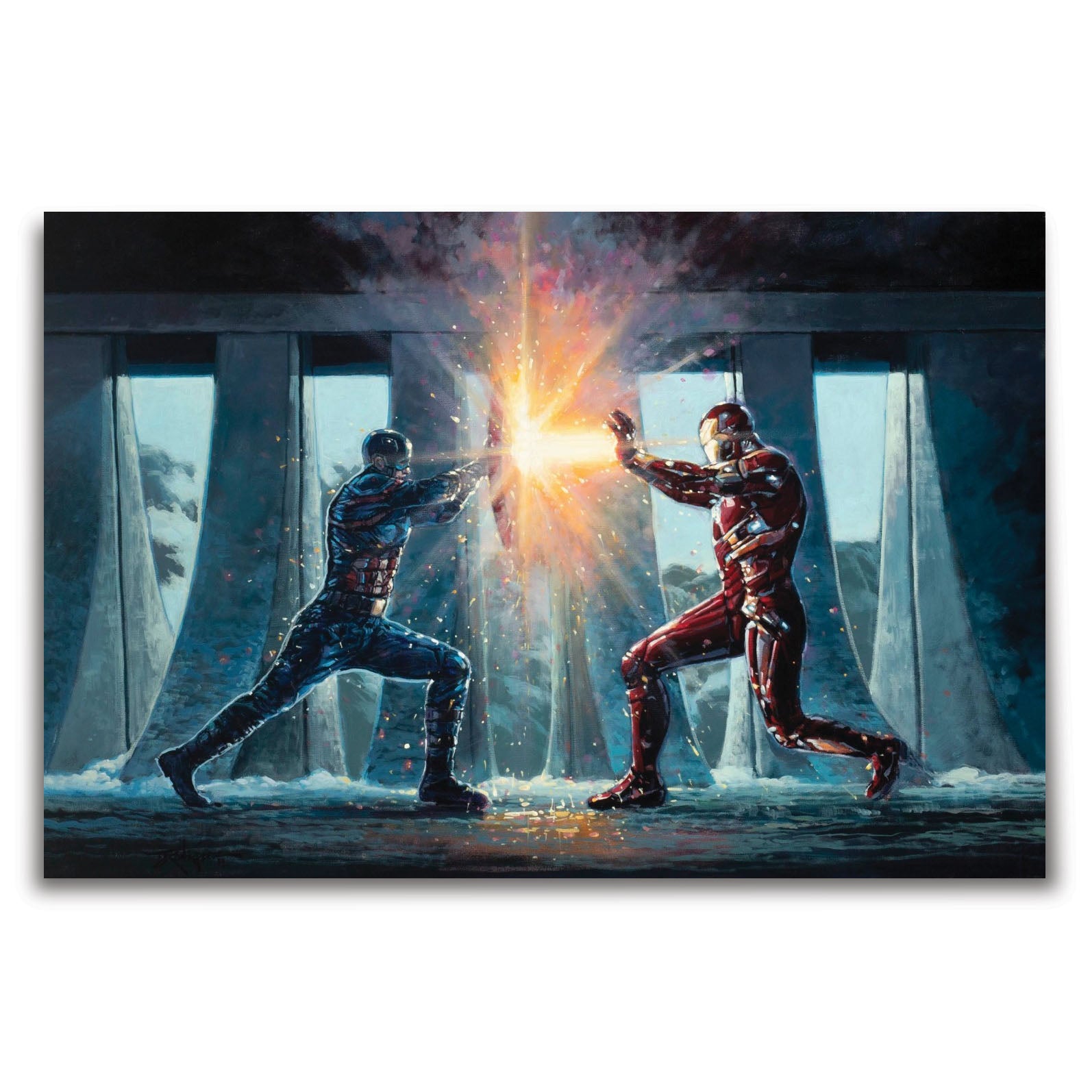 Rodel Gonzalez Marvel "Did You Know" Limited Edition Canvas Giclee