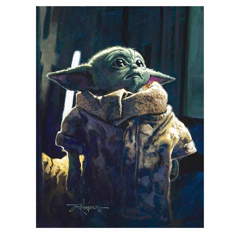 Rodel Gonzalez Star Wars Protect Me Limited Edition Canvas Giclee
