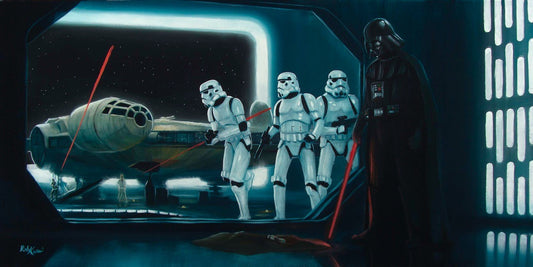 Rob Kaz Star Wars "Fallen Jedi" Limited Edition Canvas Giclee