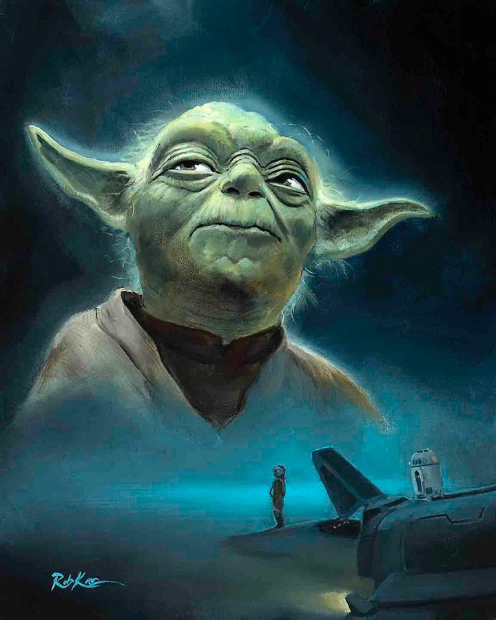 Rob Kaz Star Wars "Seeking Yoda" Limited Edition Canvas Giclee