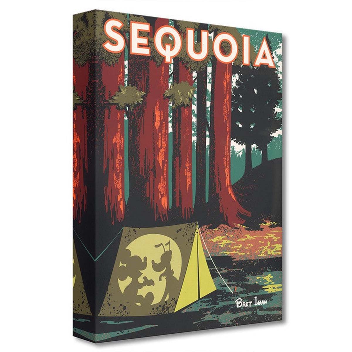 Bret Iwan Disney "Sequoia" Limited Edition Canvas Giclee