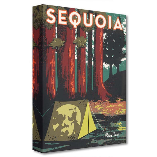 Bret Iwan Disney Sequoia Limited Edition Canvas Giclee