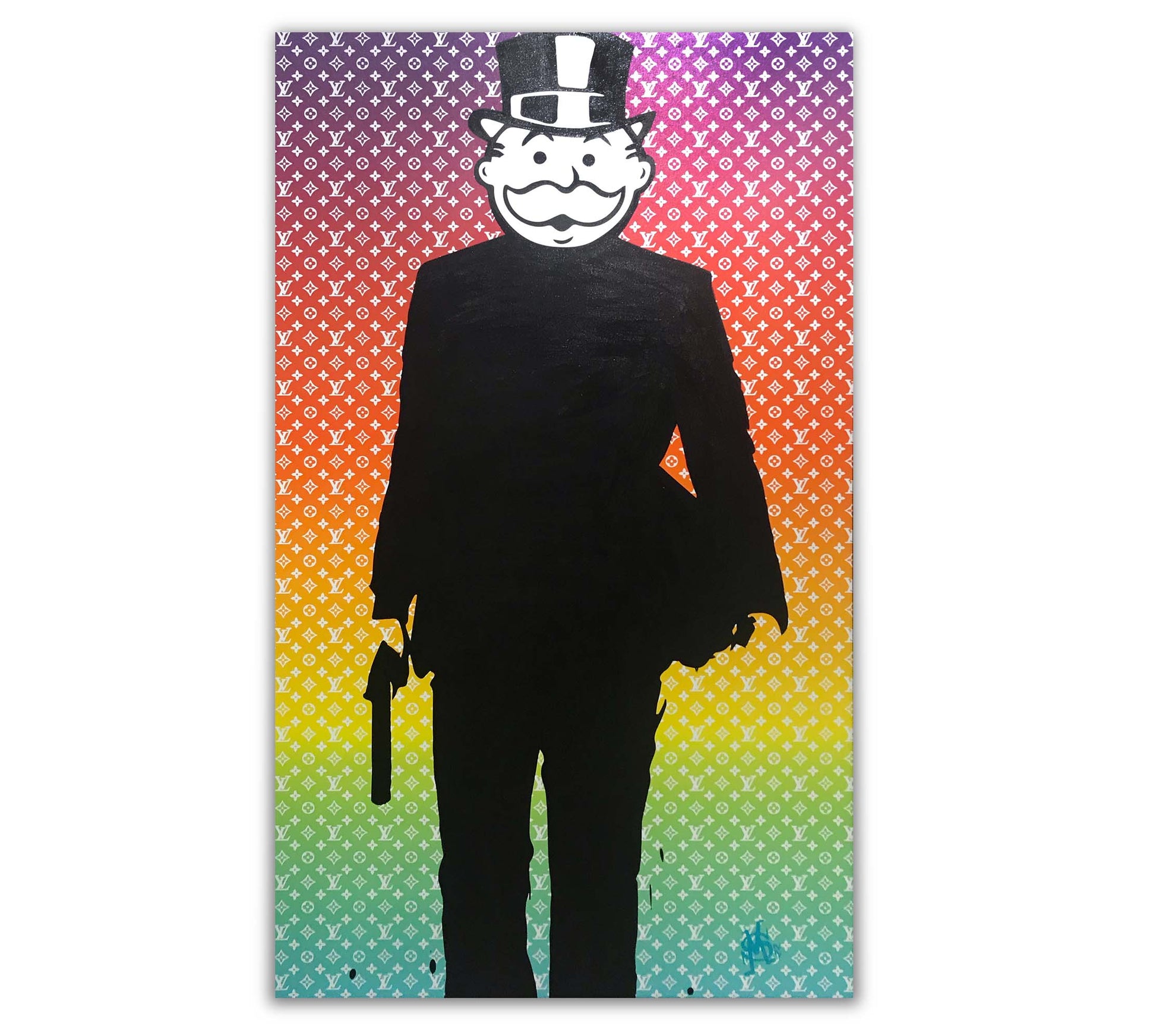Sinister Monopoly "Louis" (Rainbow) Highlighted Paper Giclee