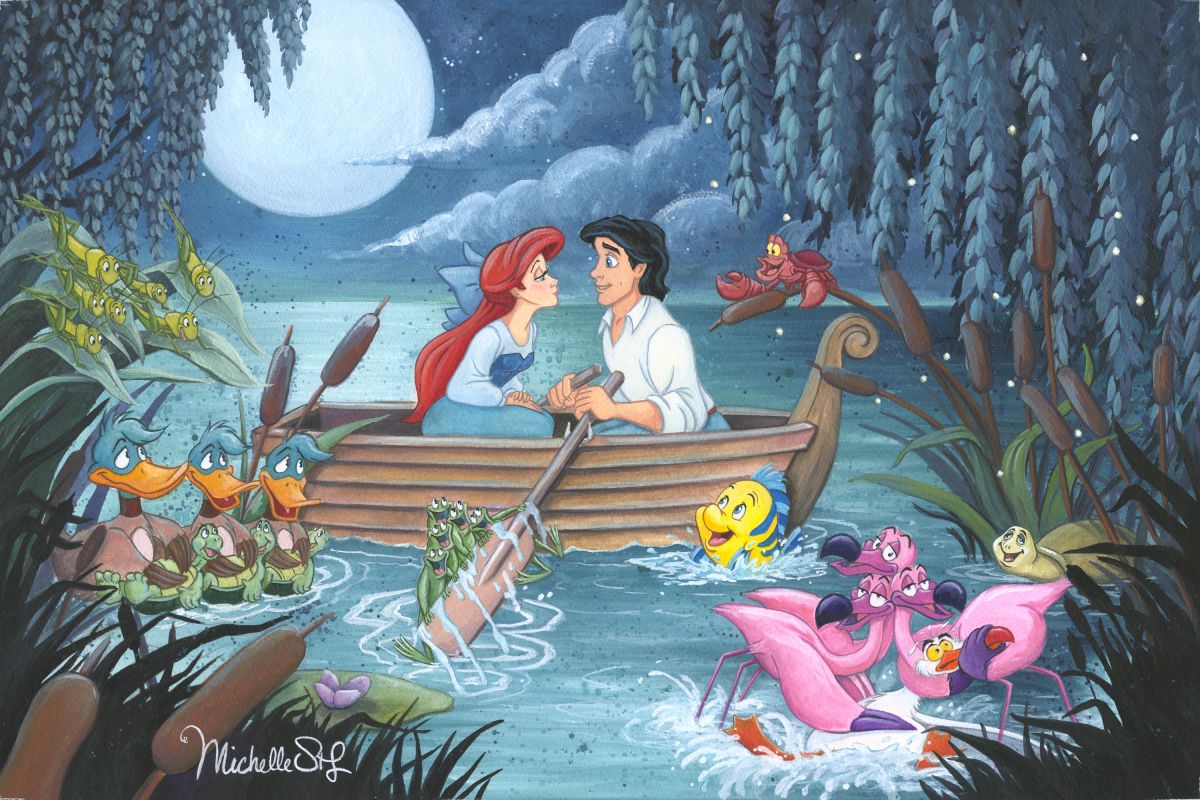 Michelle St. Laurent Disney Something About Her Limited Edition Canvas Giclee