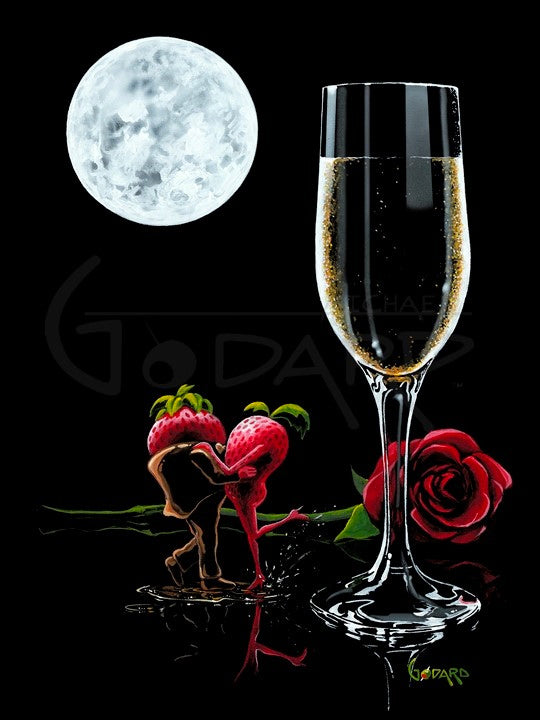 Michael Godard "Sparkling Romance" Limited Edition Canvas Giclee