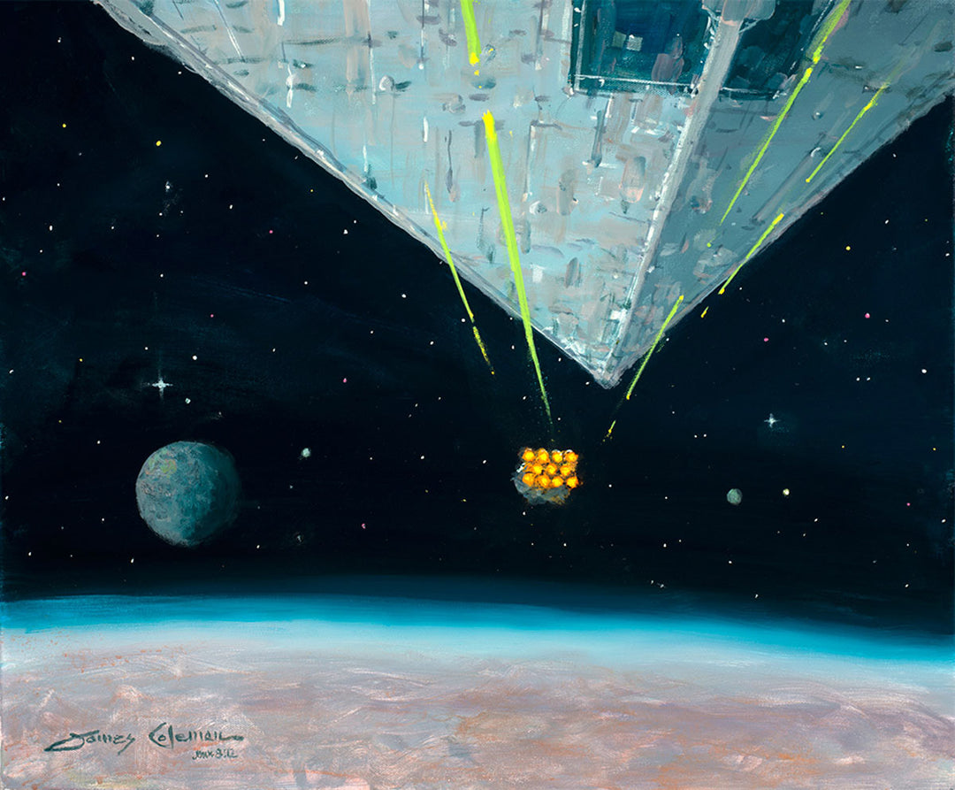 James Coleman Star Wars Imperial Chase Limited Edition Canvas Giclee