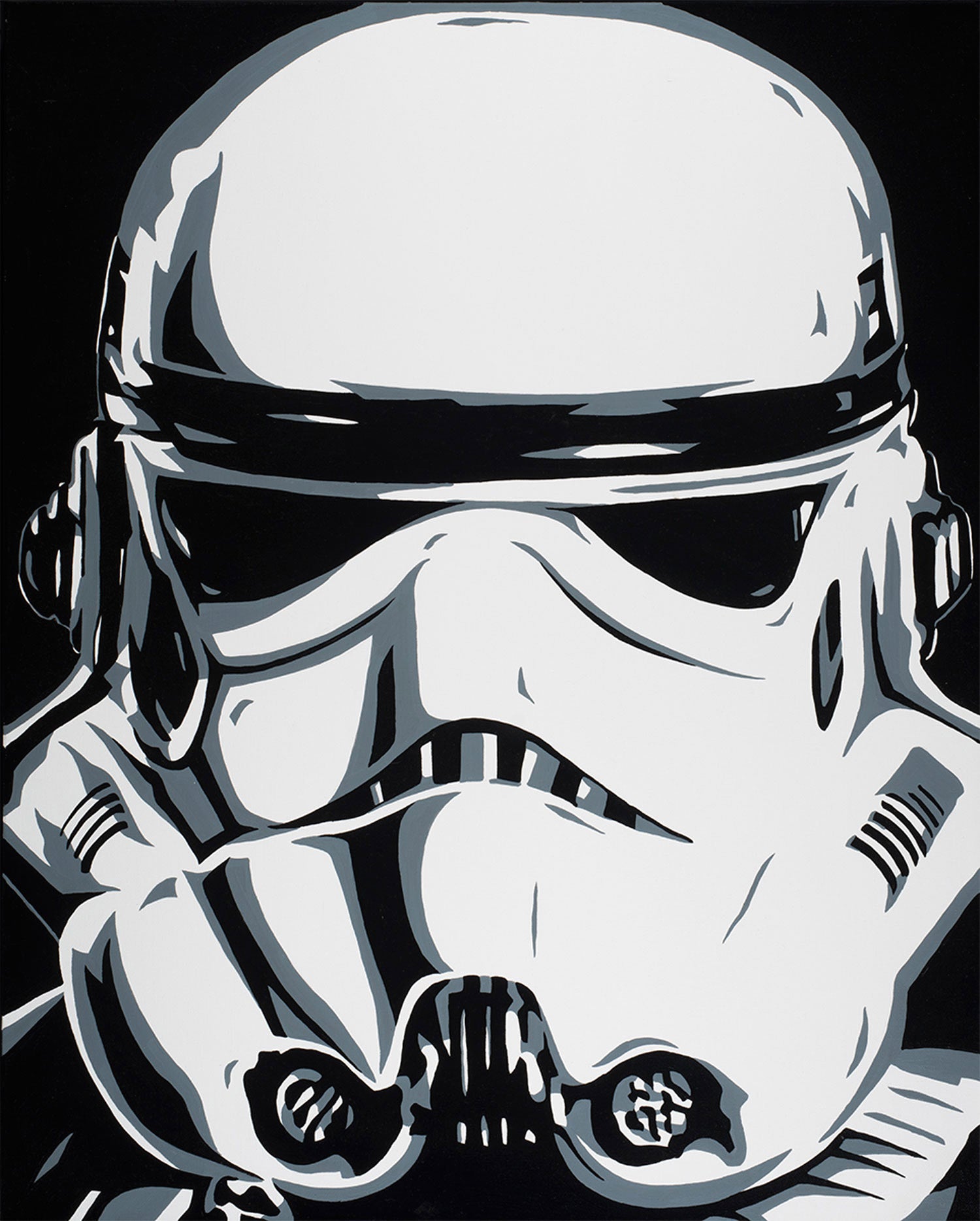 Allison Lefcort Star Wars Stormtrooper Limited Edition Canvas Giclee