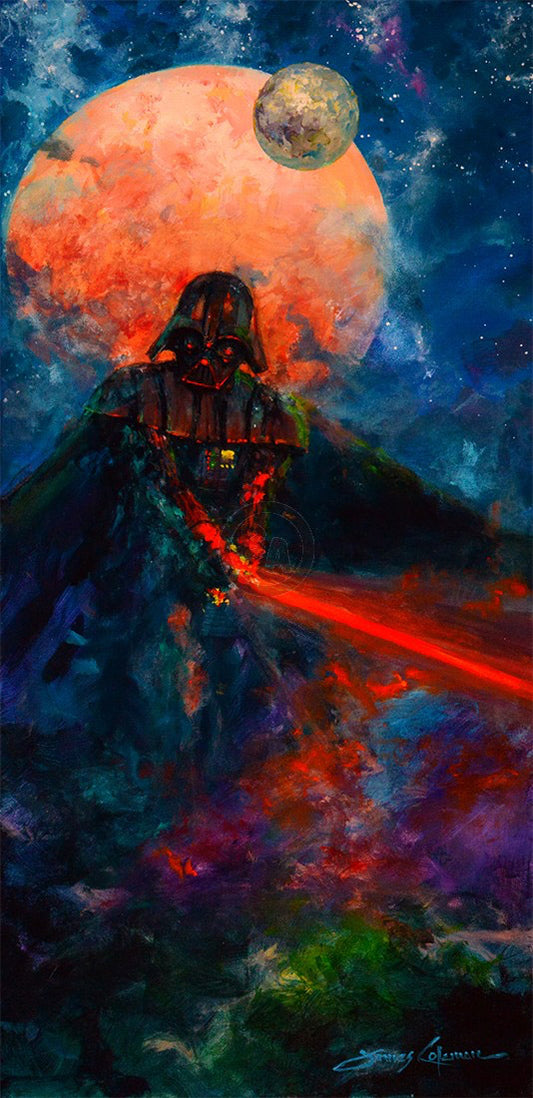 James Coleman Star Wars "The Dark Lord" Limited Edition Canvas Giclee
