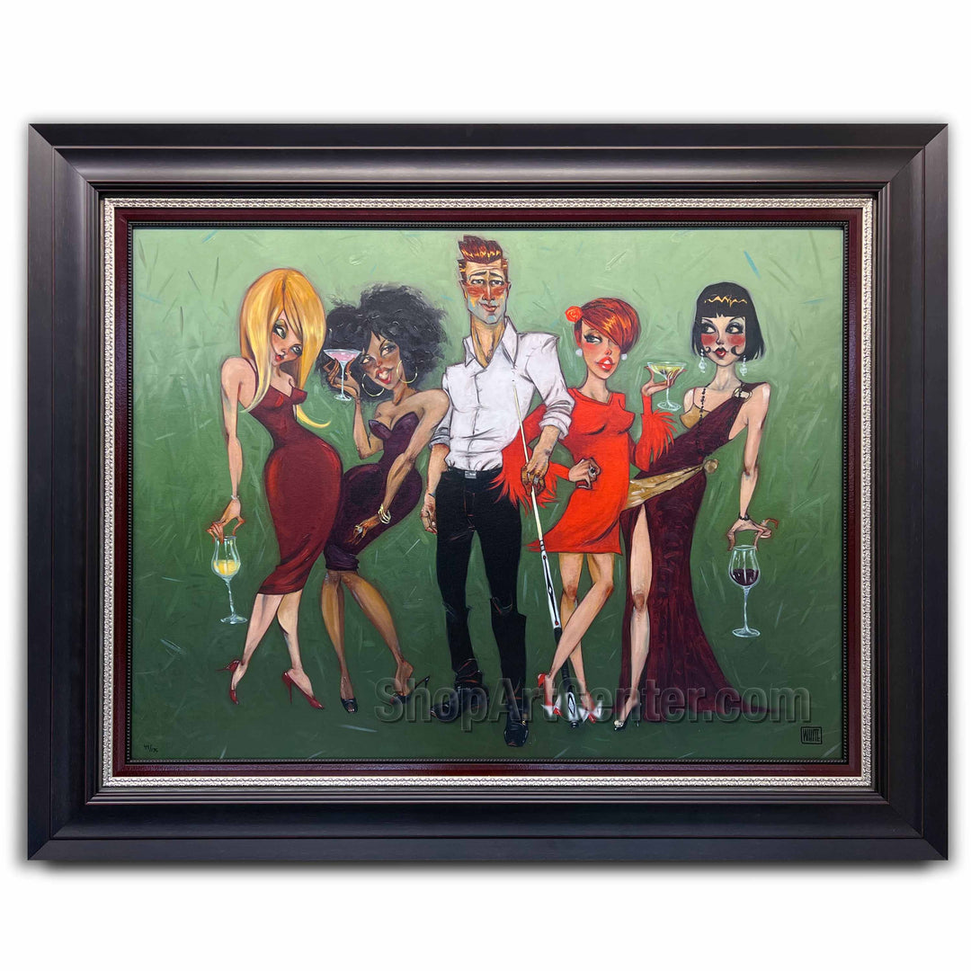 Todd White Surrounding the Shark Limited Edition Canvas Giclee