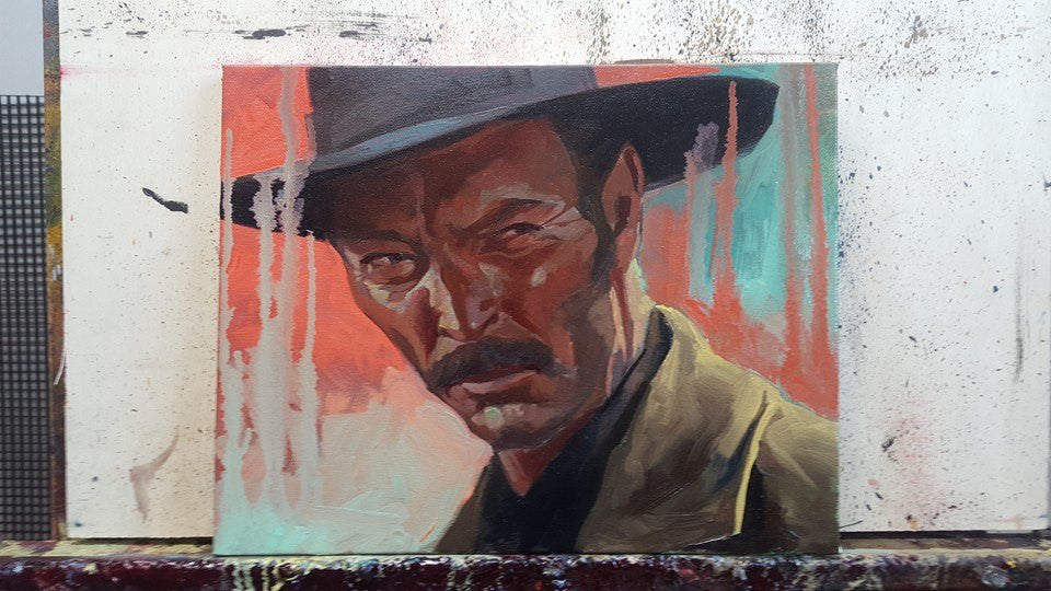 Gabe Leonard "The Good, The Bad & The Ugly" Set of Three Limited Edition Canvas Giclee