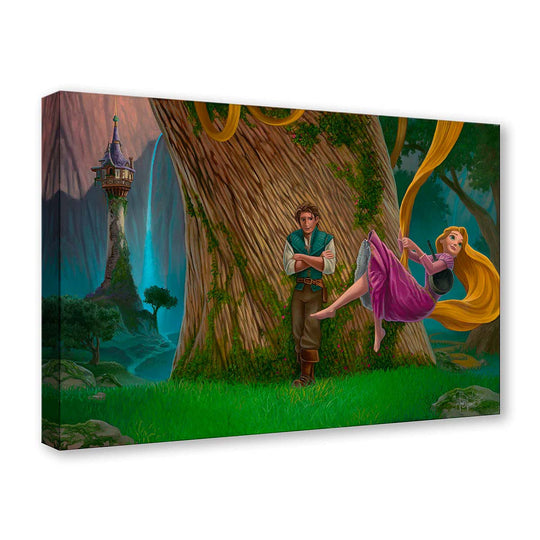 Jared Franco Disney Tangled Tree Limited Edition Canvas Giclee