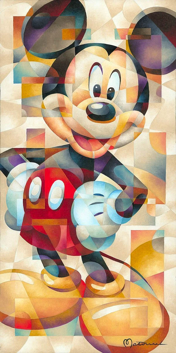 Tom Matousek Disney The Famous Pose Limited Edition Canvas Giclee