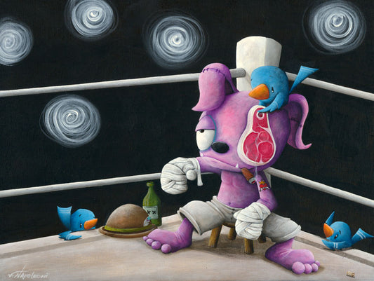 Fabio Napoleoni "The Party Is Just Starting" Limited Edition Canvas Giclee