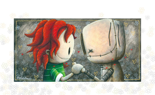 Fabio Napoleoni "The Second You Know" Limited Edition Paper Giclee