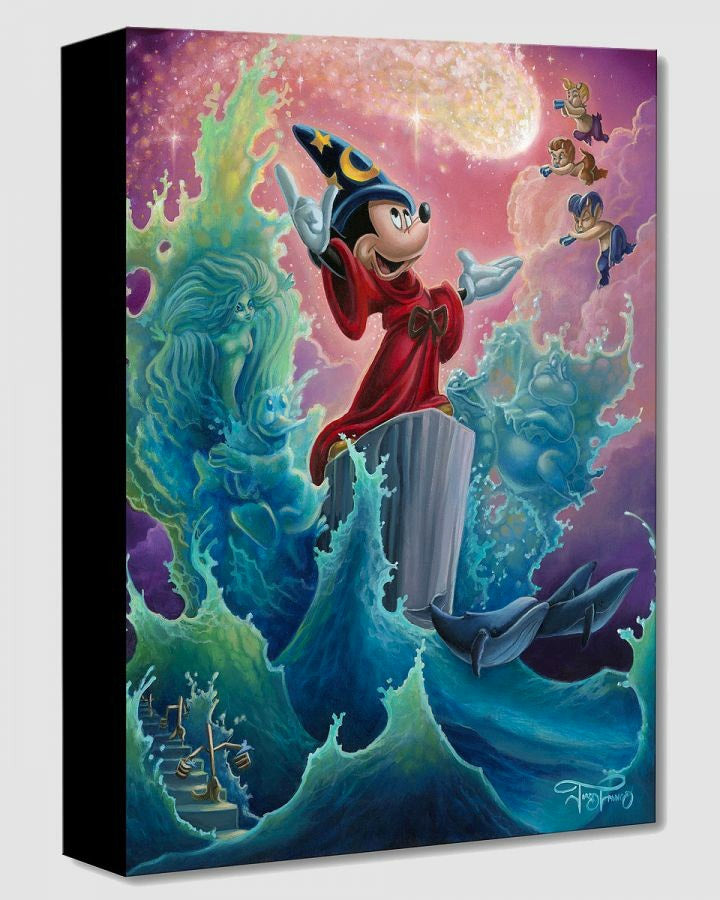 Jared Franco Disney "The Sorcerer's Finale" Limited Edition Canvas Giclee