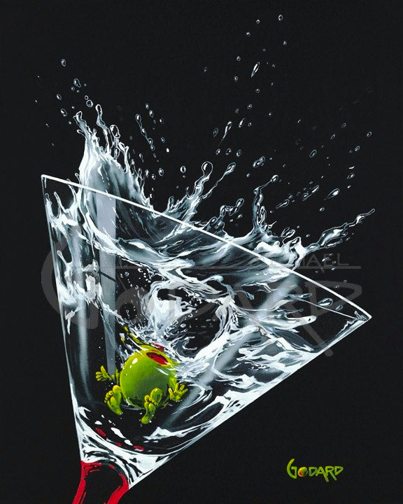 Michael Godard "The Splash" Limited Edition Canvas Giclee