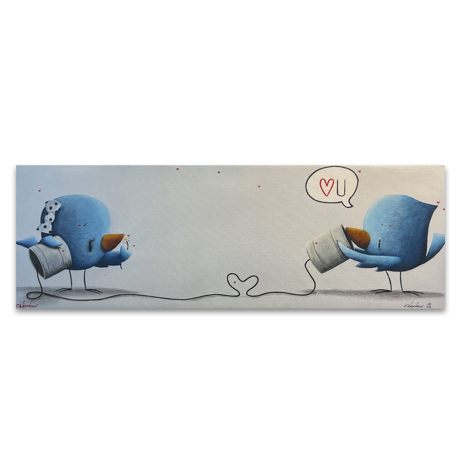 Fabio Napoleoni "The Sweetest Words" Limited Edition Paper Giclee