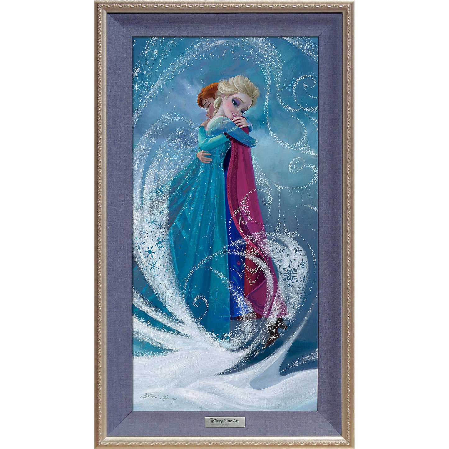 Lisa Keene Disney "The Warm Embrace" Limited Edition Canvas Giclee