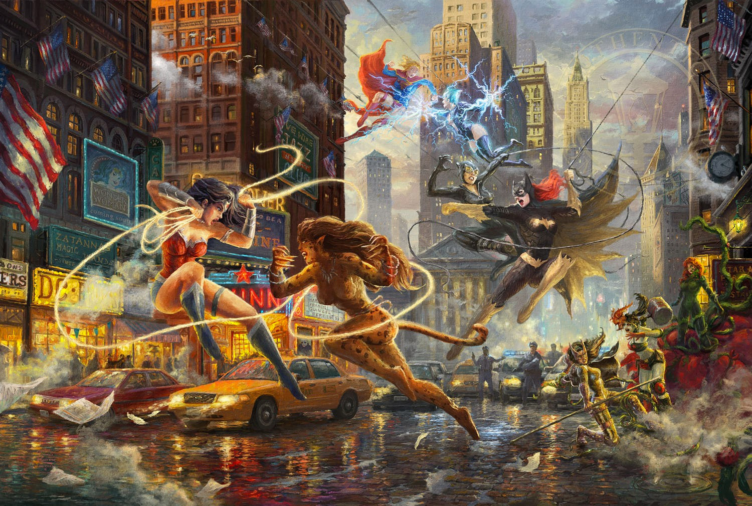 Thomas Kinkade Studios "The Woman of DC" Limited Edition Giclee